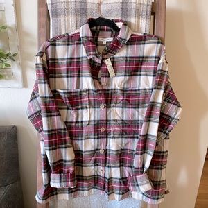 Madewell Flannel, *unworn & tags still attached*